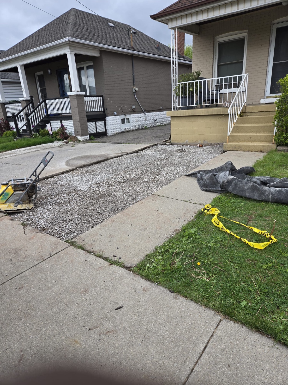 Asphalt base preparation