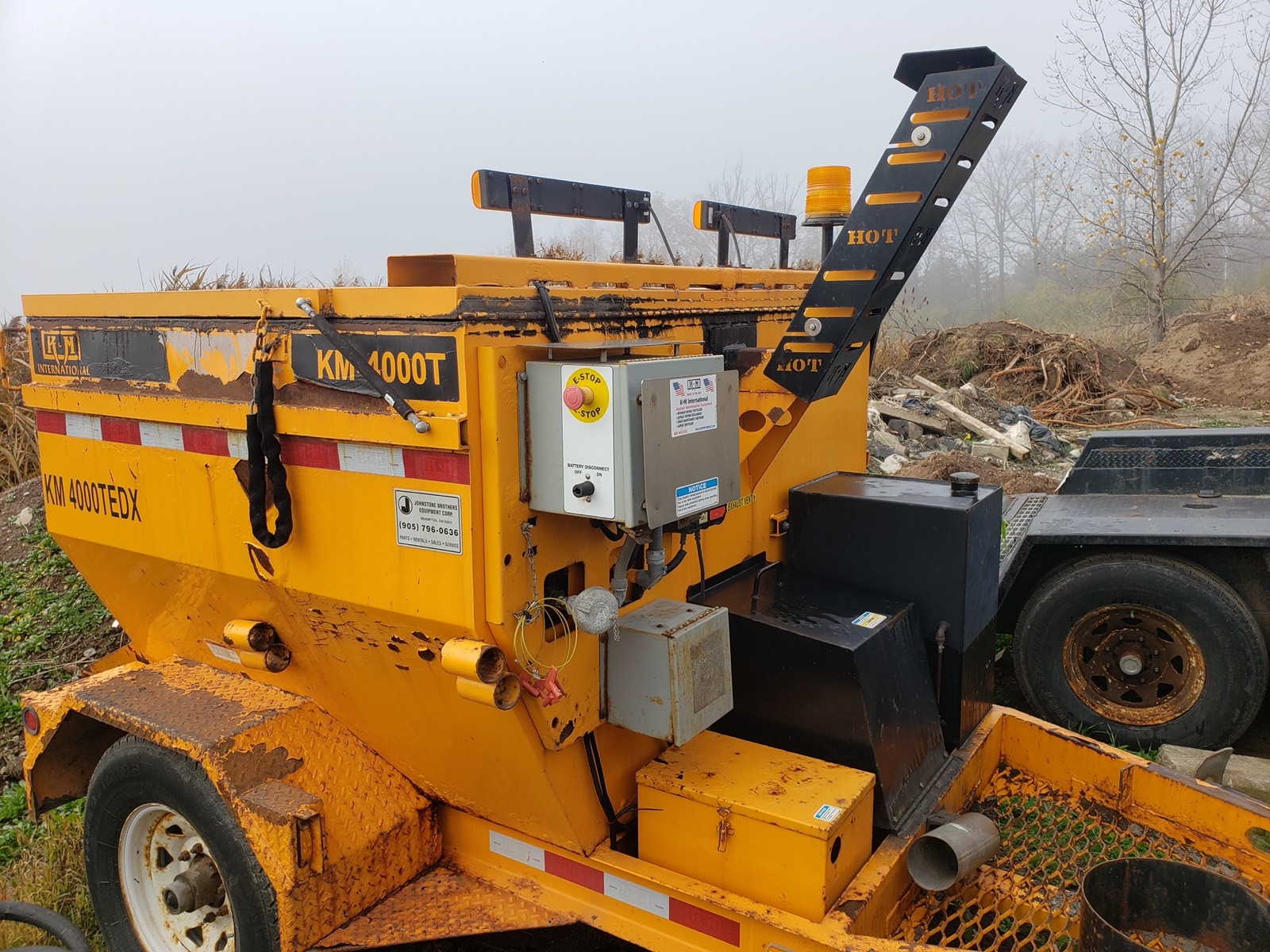 Asphalt hot box repair