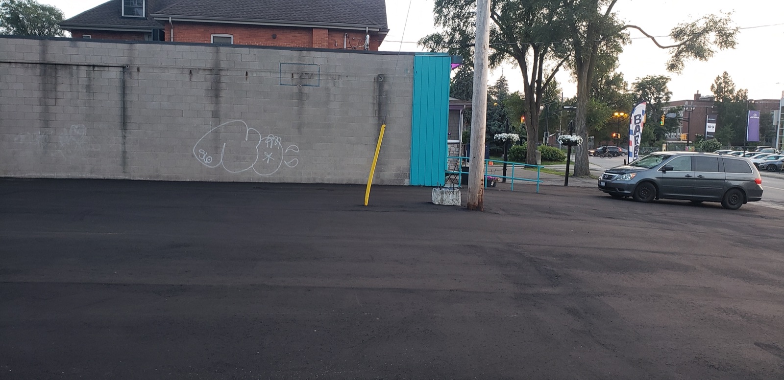 Burlington paving project