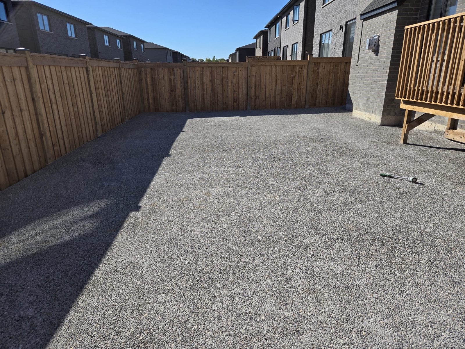 Exposed patio in Ancaster