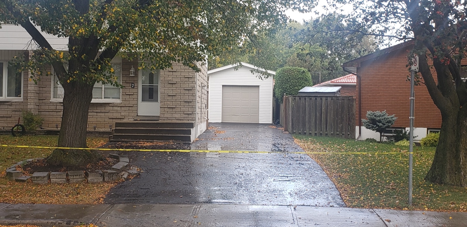 Completed driveway project